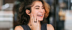 Beautiful Woman Laughing