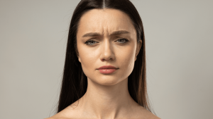 How to get rid of frown lines