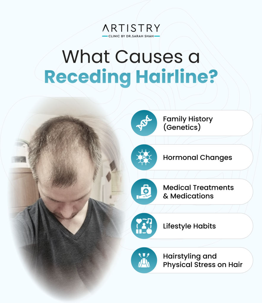 What Causes a Receding Hairline